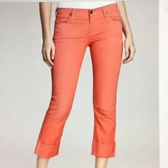 CITIZENS OF HUMANITY Dani Cropped Straight leg Cuff Jean sz 28 - Picture 1 of 9